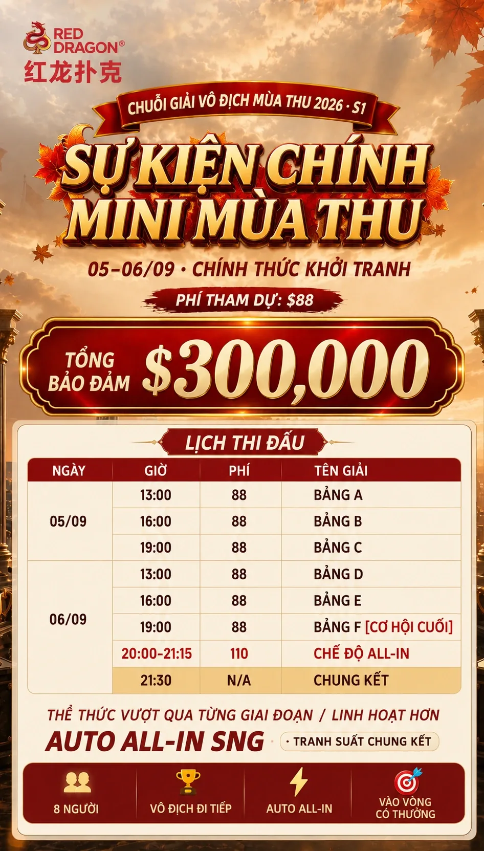 Poster Autumn Mini Main Event