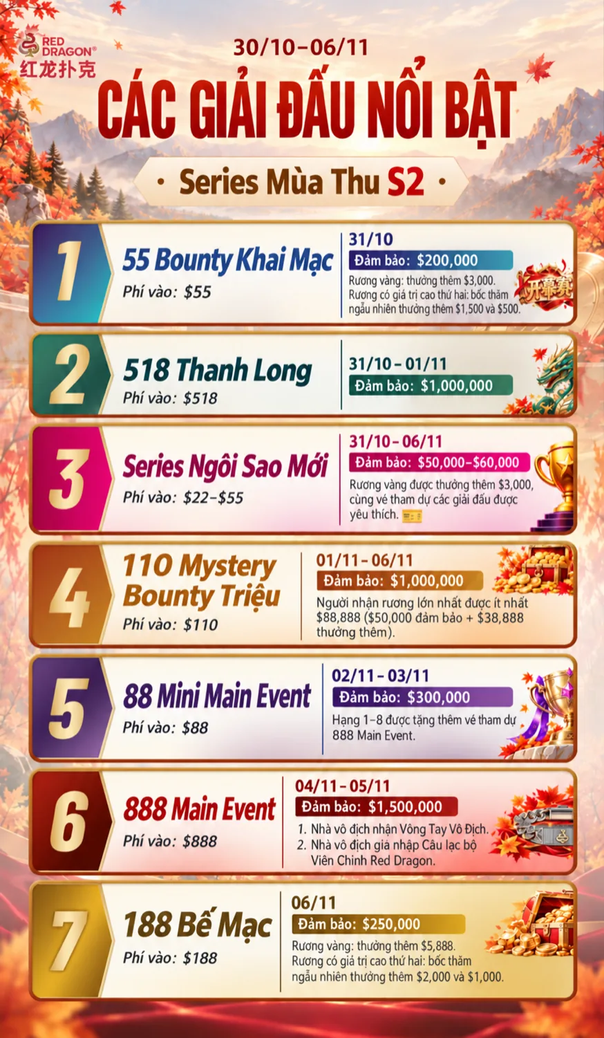 Poster Series Mùa Thu S2
